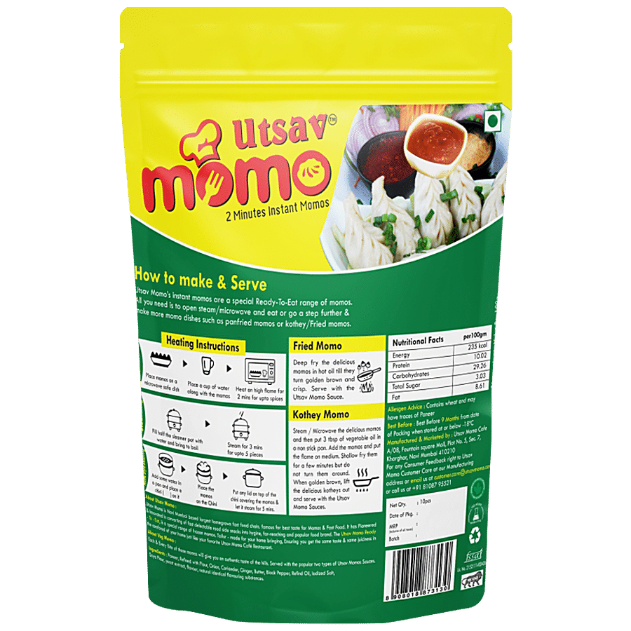 UTSAV Special Paneer Instant Momos