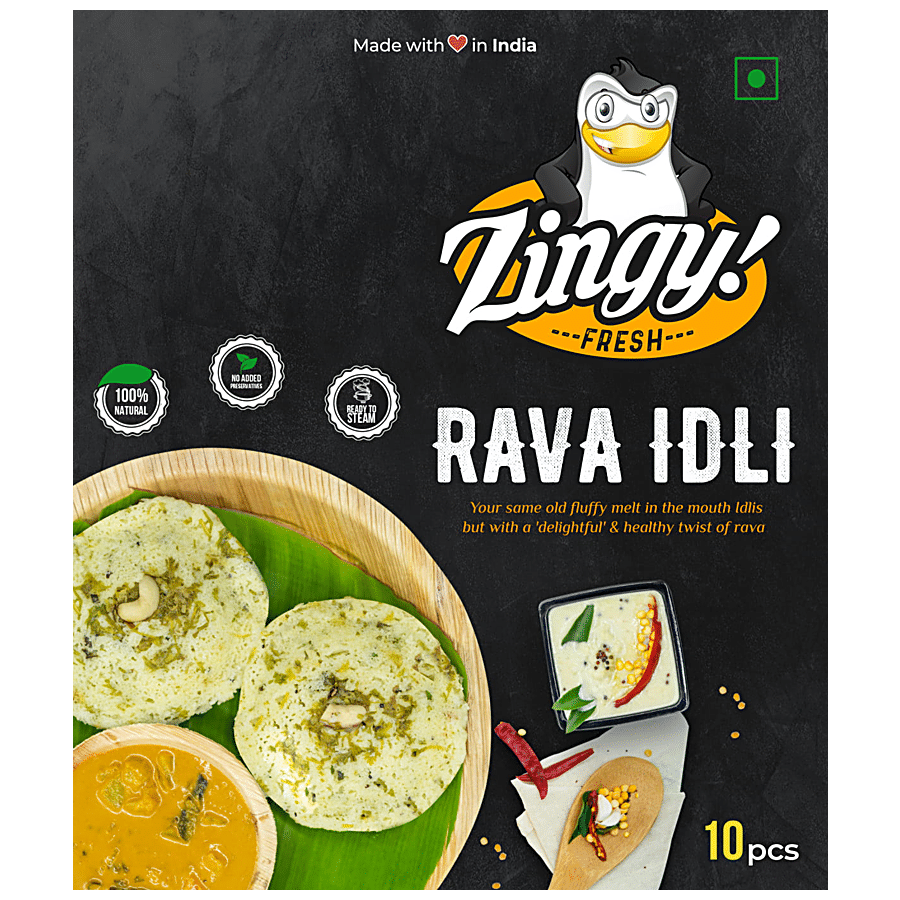 Zingy Fresh Rava Idli - Healthy & Delightful Twist Of Rava