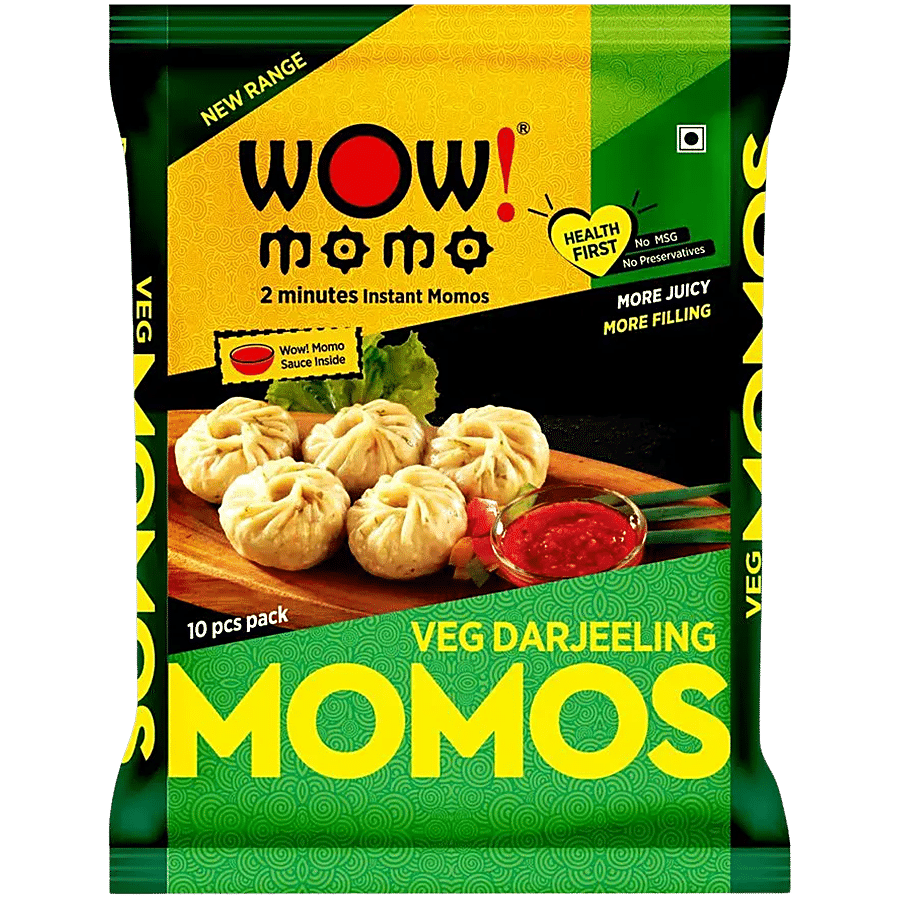 bb Combo Wow! Veg Darjeeling Momos 10 p + Wow! Tender Coconut Water 200 ml