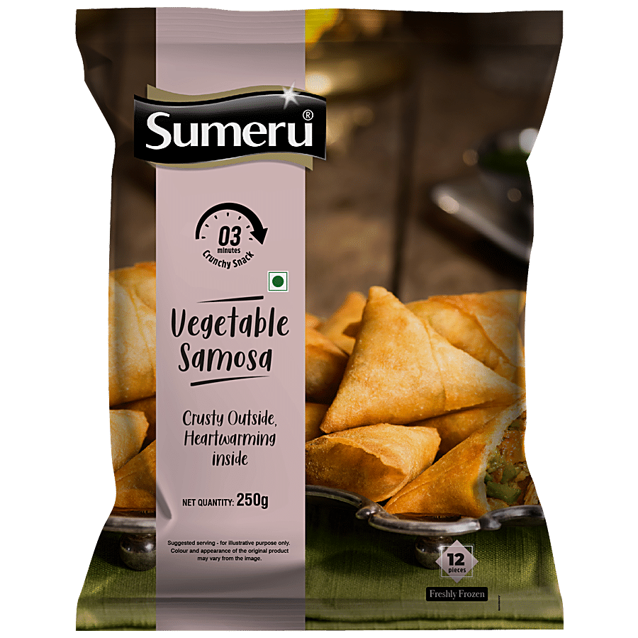 sumeru Quick Snack - Vegetable Samosas