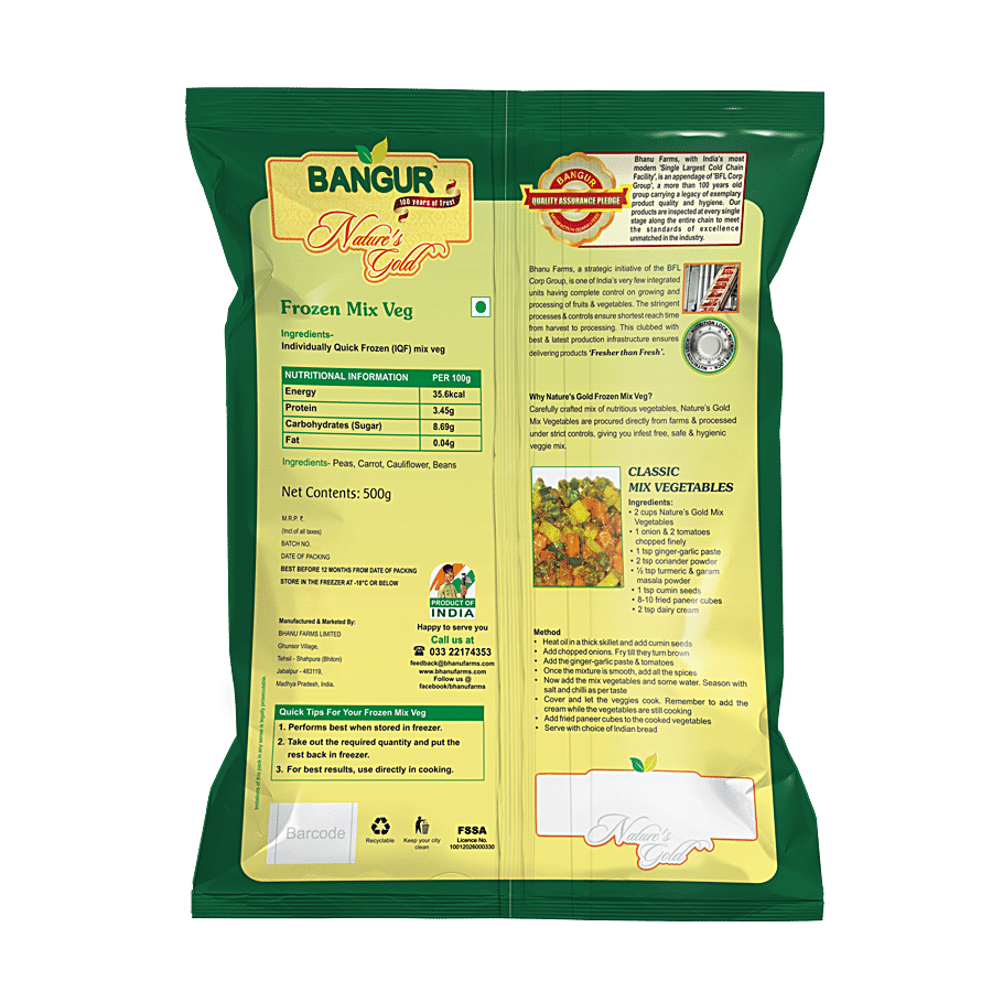 Bangur Frozen Insta Bite - Mix Veg