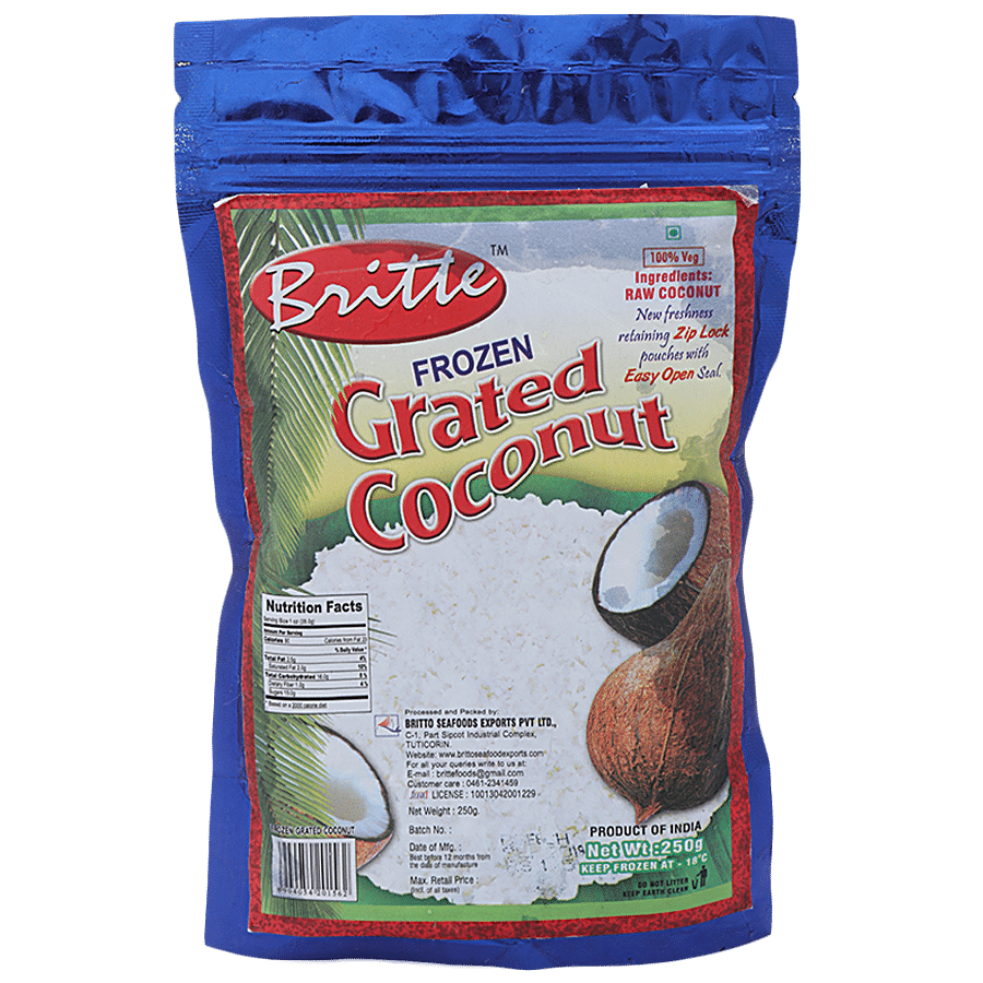 Britte  Grated Coconut - Frozen