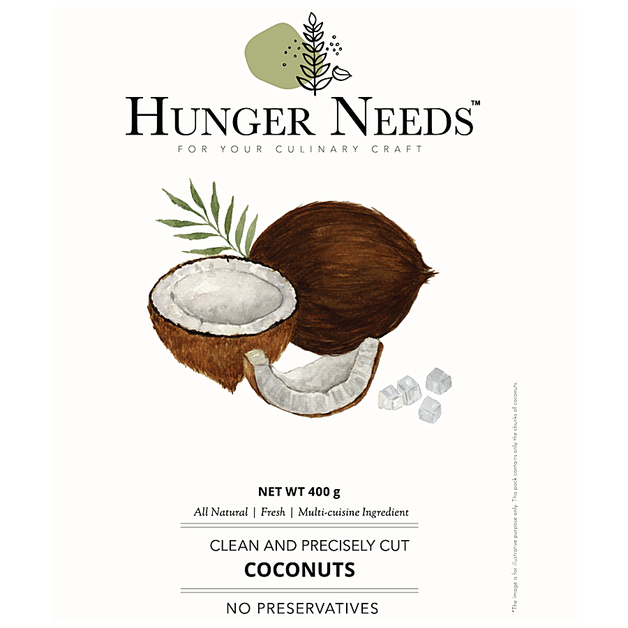 Hunger Needs Coconuts - Clean & Precisely Cut