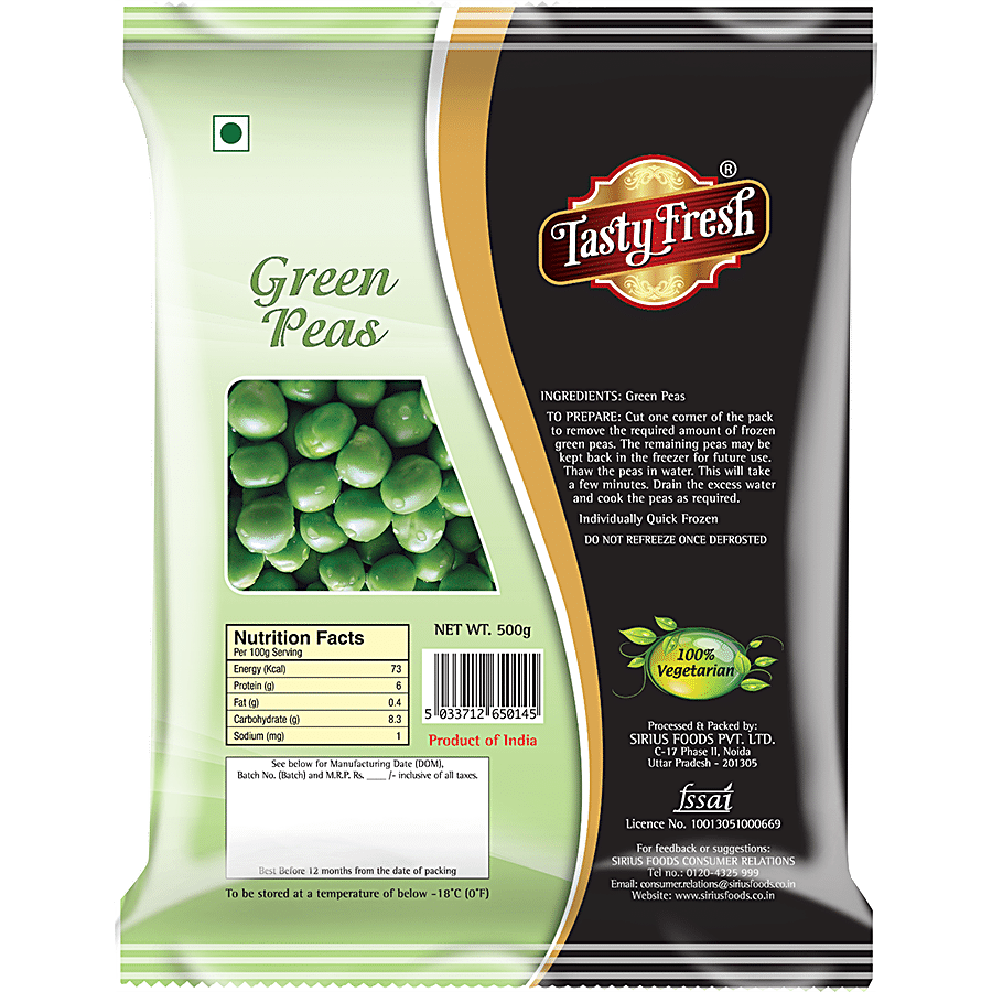 Tasty Fresh  Frozen - Green Peas