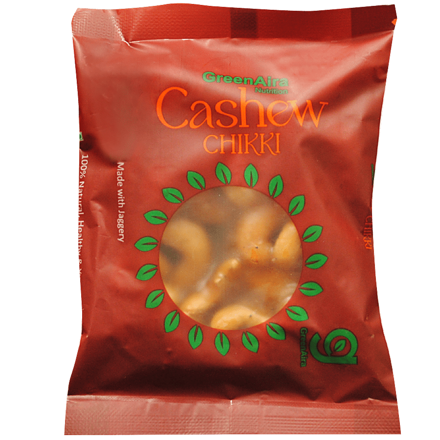 GREENAIRA NUTRITION Cashew Chikki