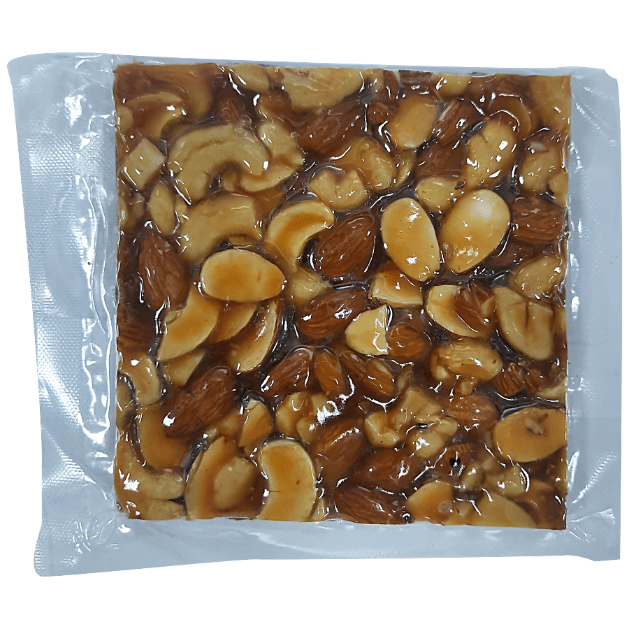 Jalaram Dry Fruit Chikki - Rich In Fibre