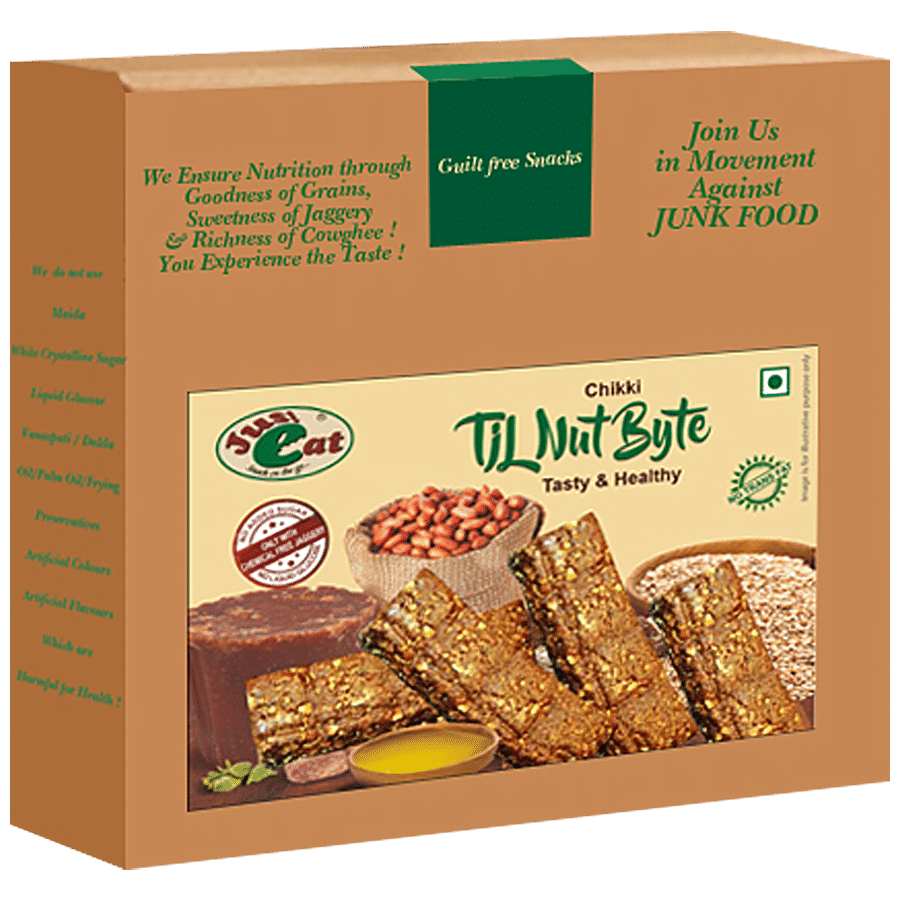 Just Eat Til Nut Byte Chikki - Tasty & Healthy