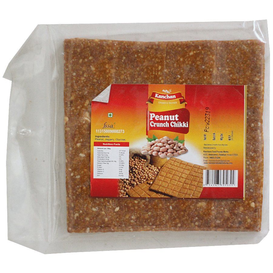 Kanchana Peanut Crunch Chikki