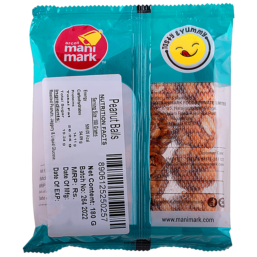 Manimark Peanut Balls - Crunchy