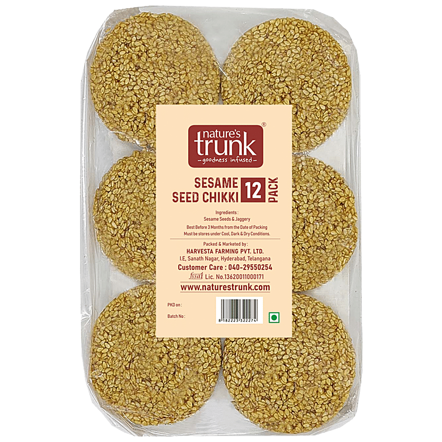 Nature's Trunk Sesame Seed Chikki