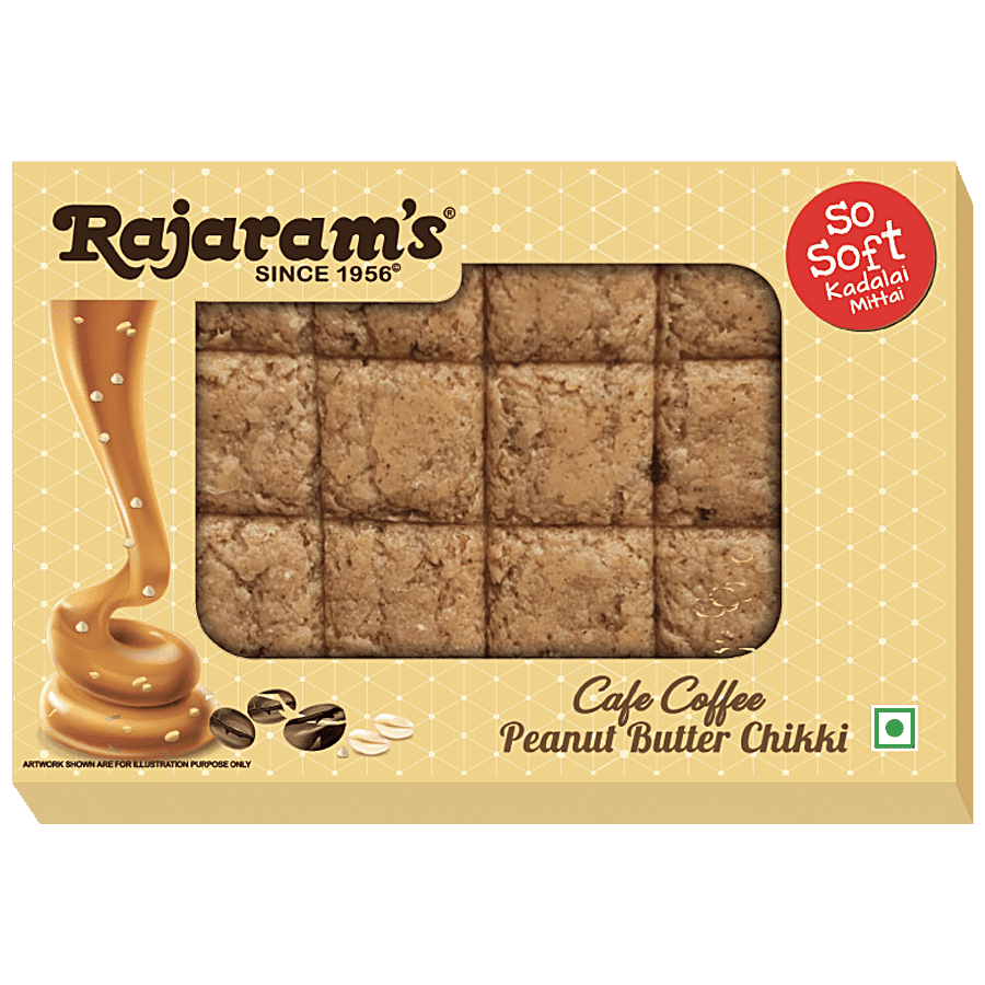 Rajaram's Peanut Butter Chikki - Cafe Coffee