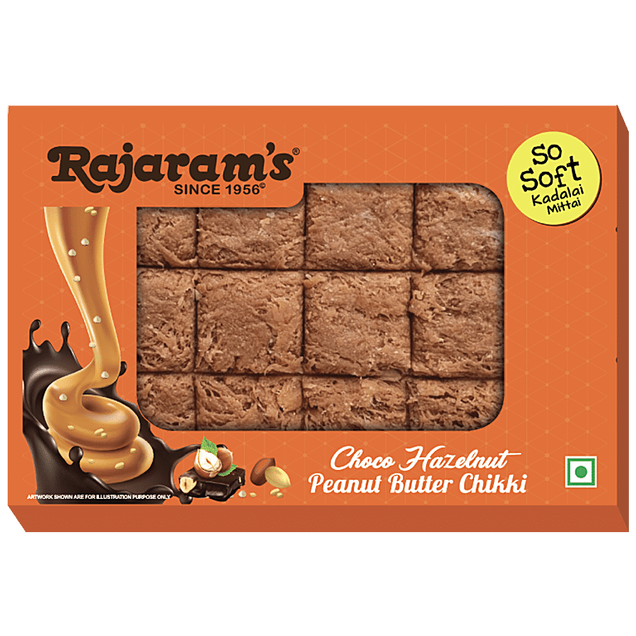 Rajaram's Peanut Butter Chikki - Choco Hazelnut