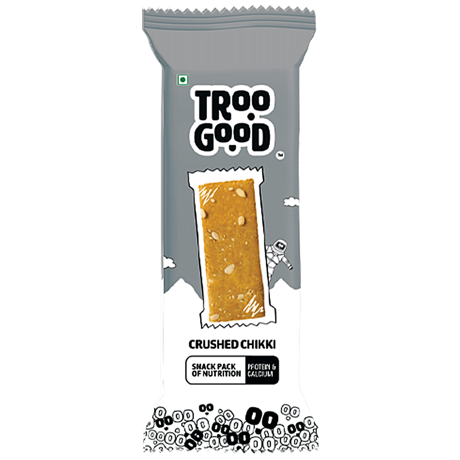 TROO GOOD Crushed Peanut Chikki - Nutritious