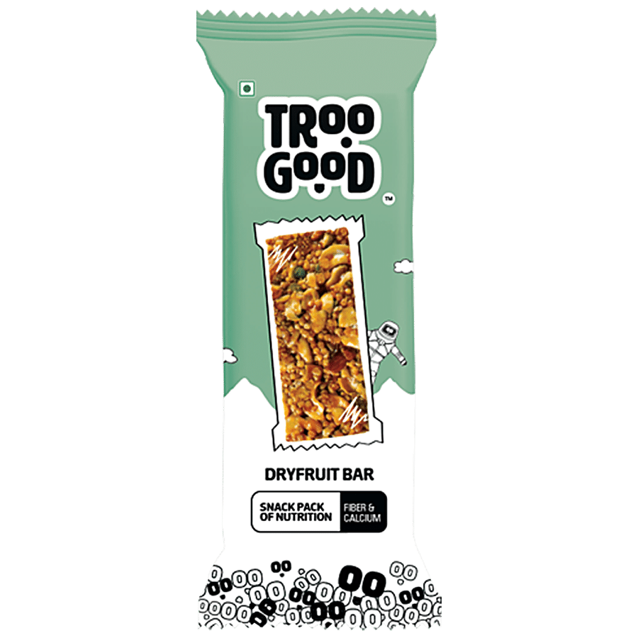 TROO GOOD Dryfruit Bar - Nutritious