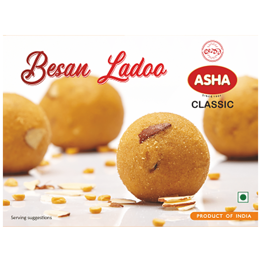 ASHA SWEET CENTER Classic Besan Laddoo