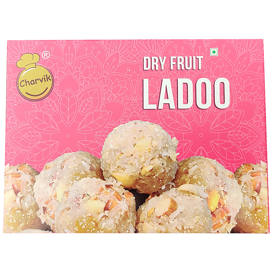 Charvik Dry Fruit Ladoo - Healthy & Delicious Snack