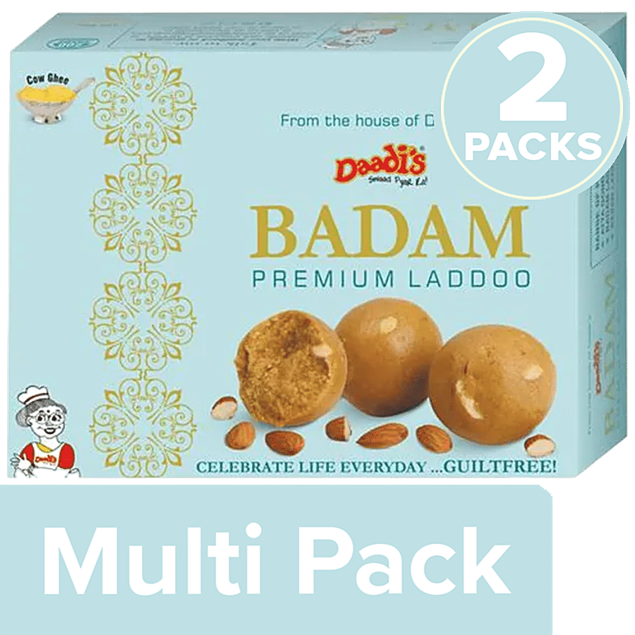 Daadi's Badam Laddoo - Made In Pure Ghee