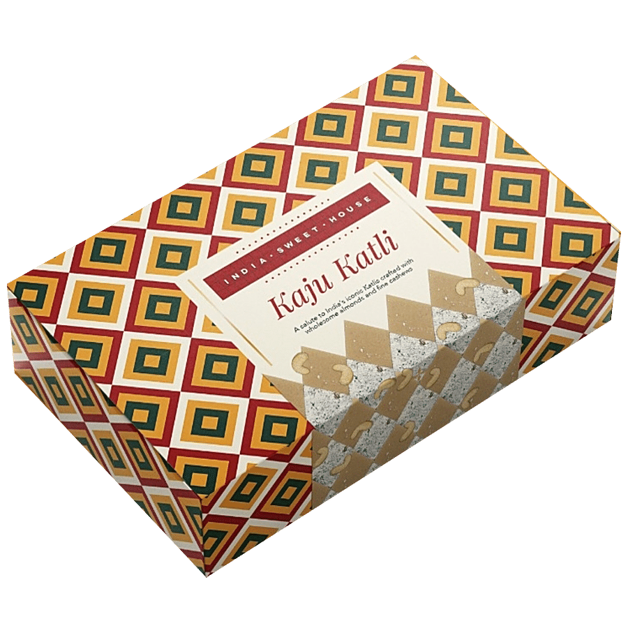 INDIA SWEET HOUSE Classic Kaju Katli