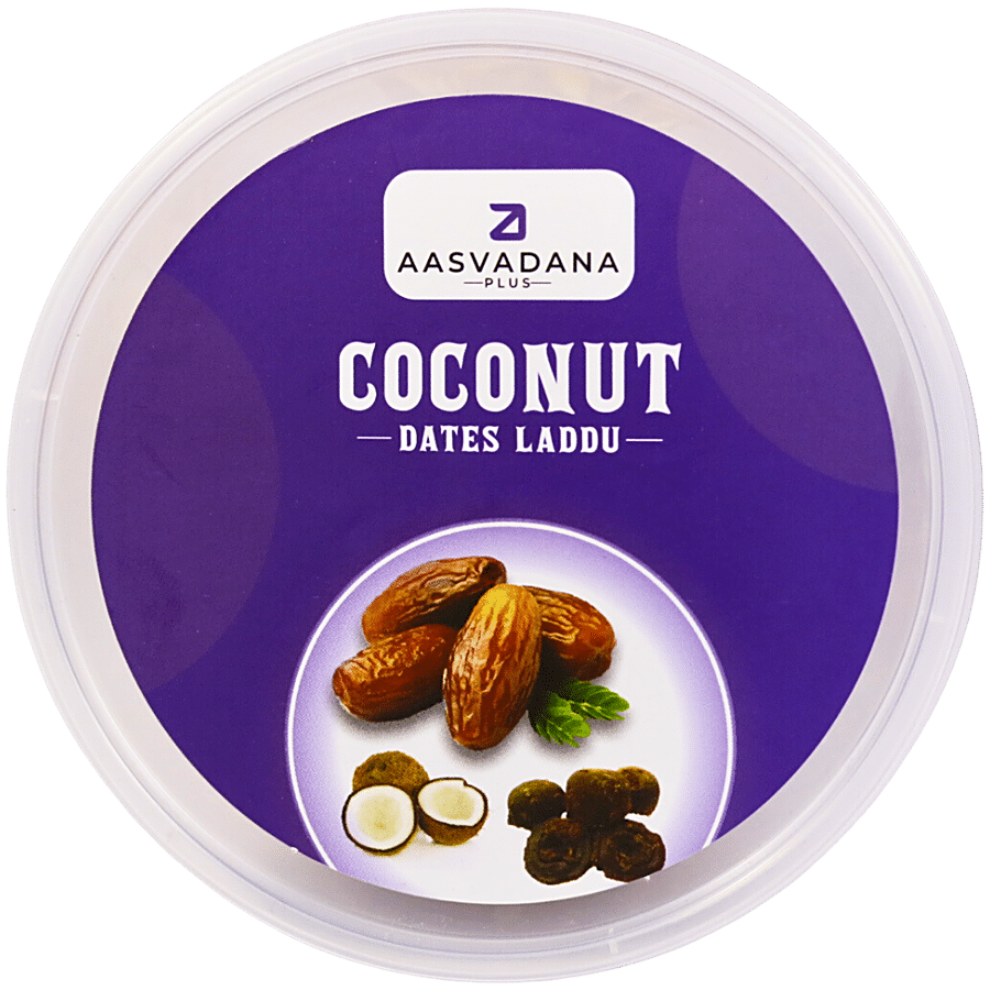 Aasvadana Plus Coconut Dates Laddu