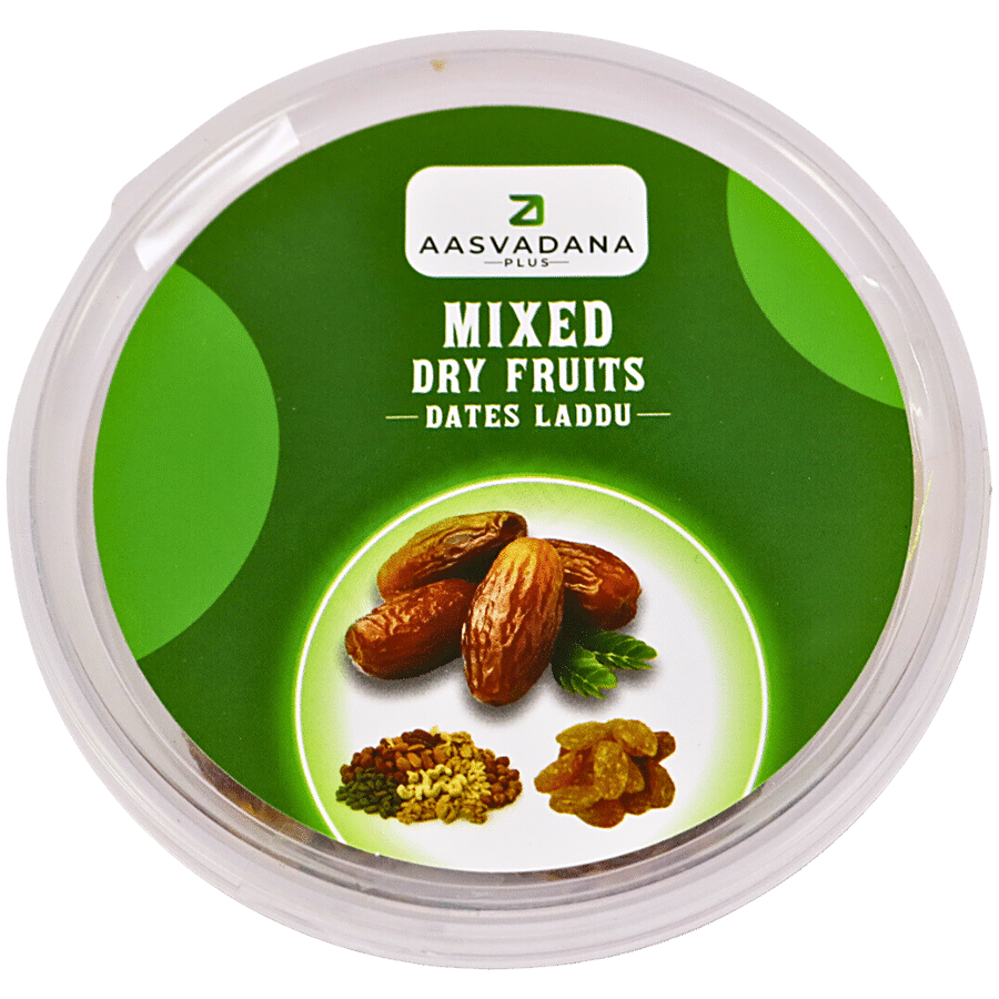 Aasvadana Plus Mixed Dry Fruits Dates Laddu