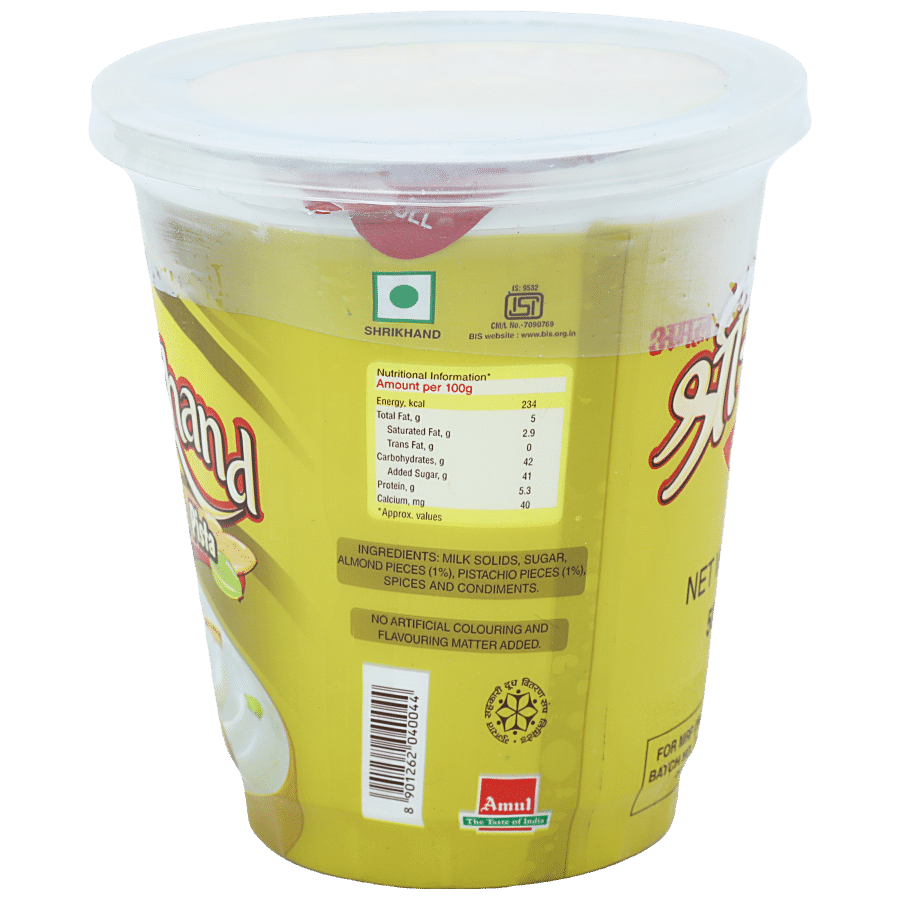 Amul Badam Pista Shrikhand