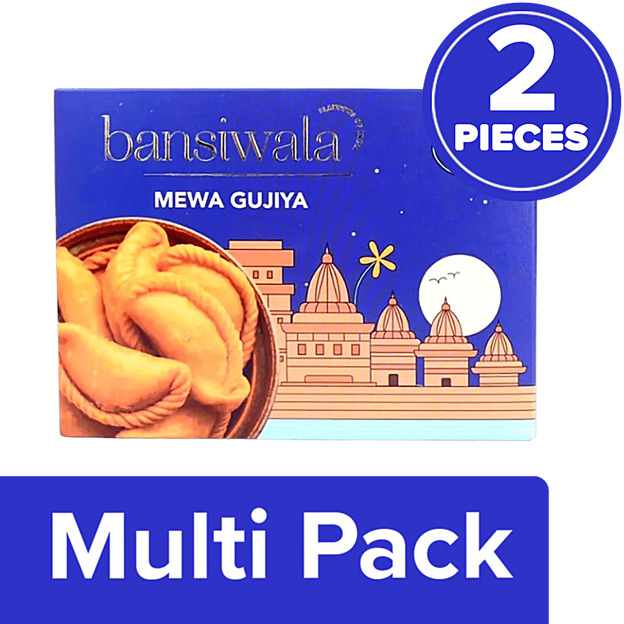 Bansiwala Mewa Gujiya - Traditional Indian Sweet