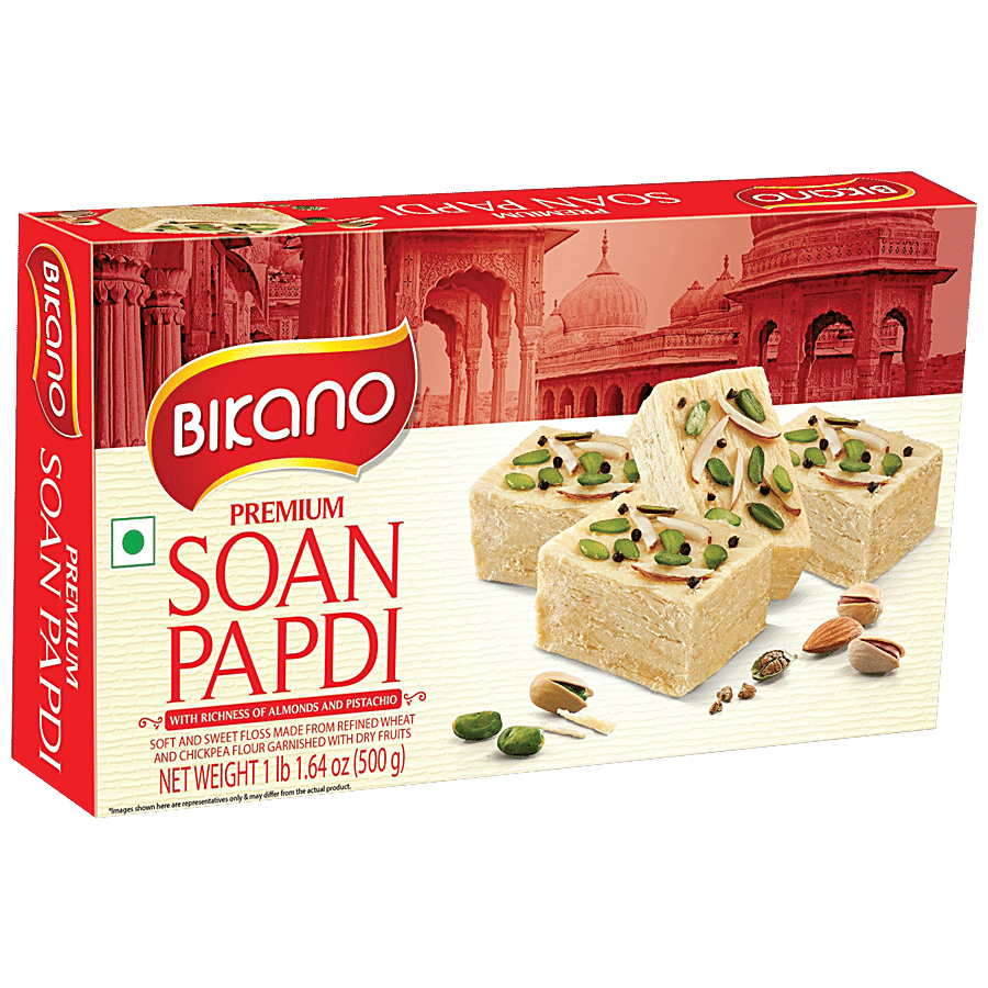 Bikano Soan Papdi - Made With Milk