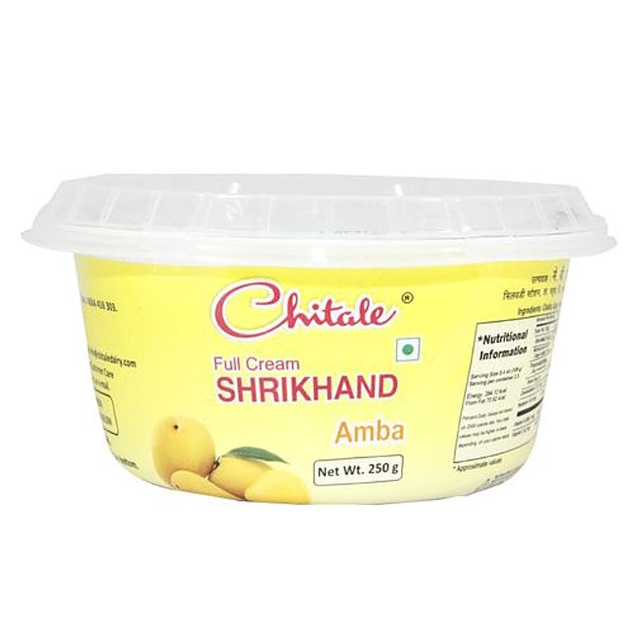 Chitale Dairy Full Cream Shrikhand   Amba