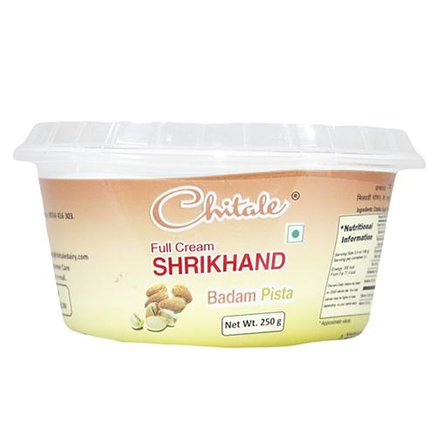 Chitale Dairy Full Cream Shrikhand - Badam Pista