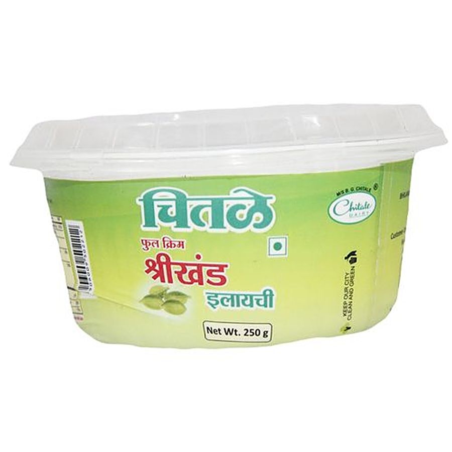 Chitale Dairy Full Cream Shrikhand   Elaichi