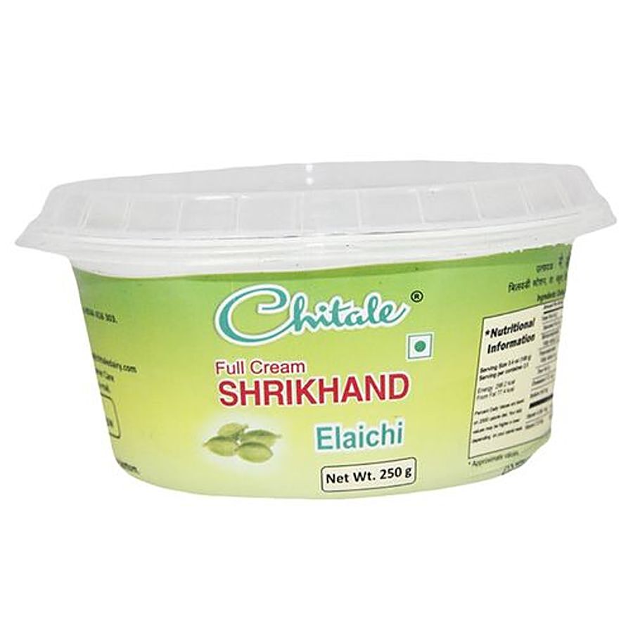 Chitale Dairy Full Cream Shrikhand   Elaichi