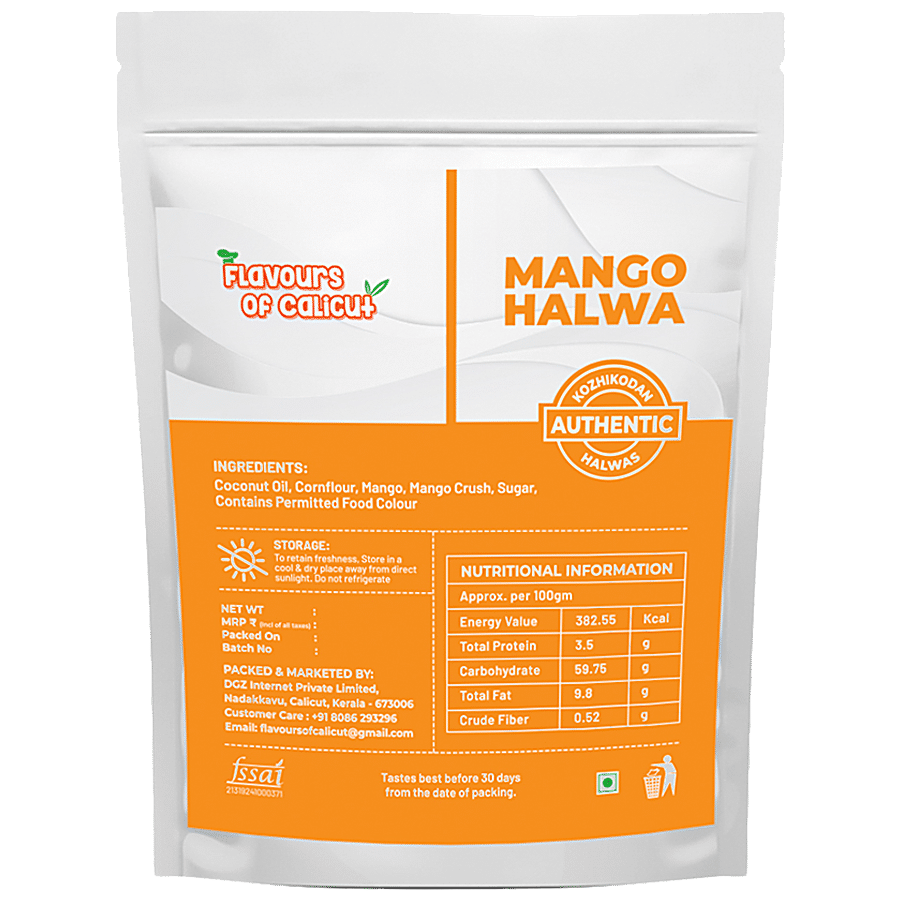 Flavours of Calicut Mango Halwa - Made With Pure Coconut Oil