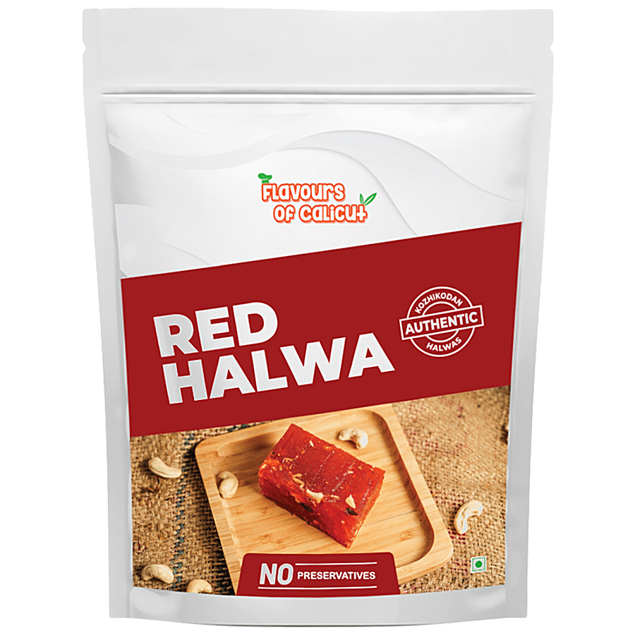 Flavours of Calicut Red Halwa - Made With Pure Coconut Oil