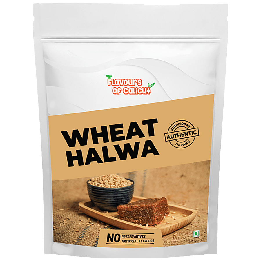 Flavours of Calicut Wheat Halwa - Made With Pure Coconut Oil