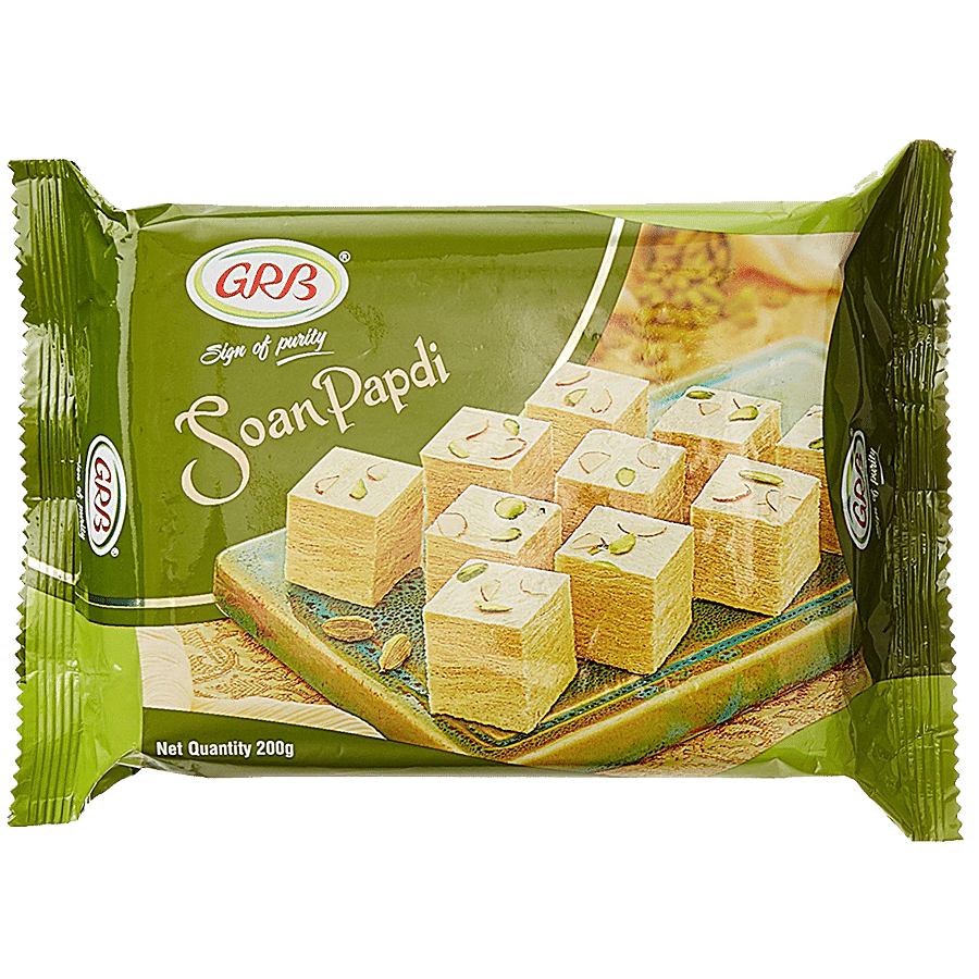 GRB Soan Papdi - Real Cardamom