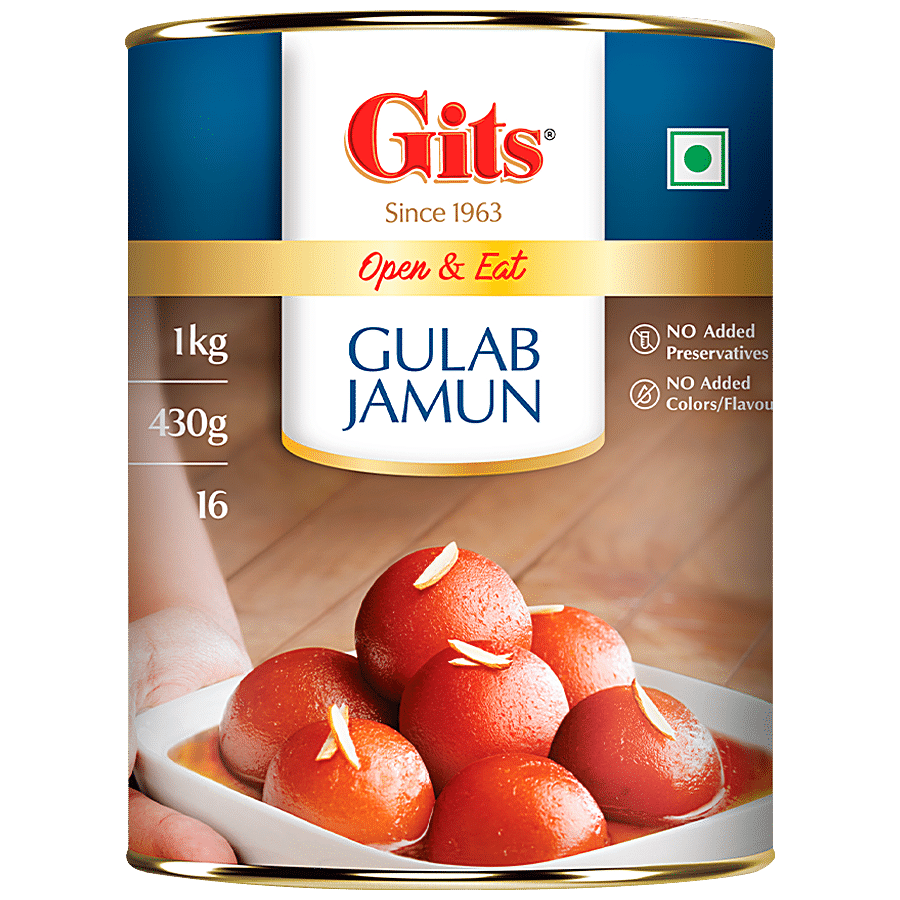 Gits Gulab Jamun - Open & Eat