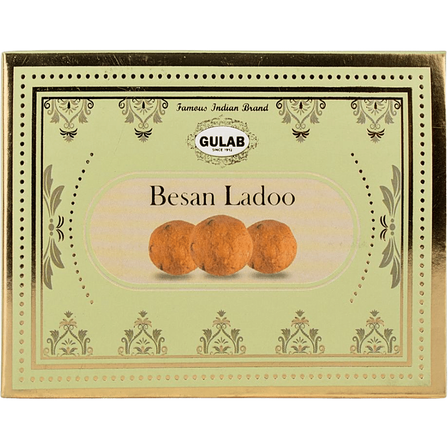 Gulab Besan Ladoo