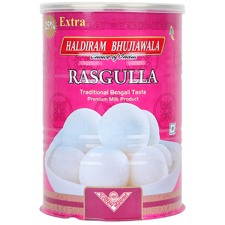 Haldiram Bhujiawala Rasgulla