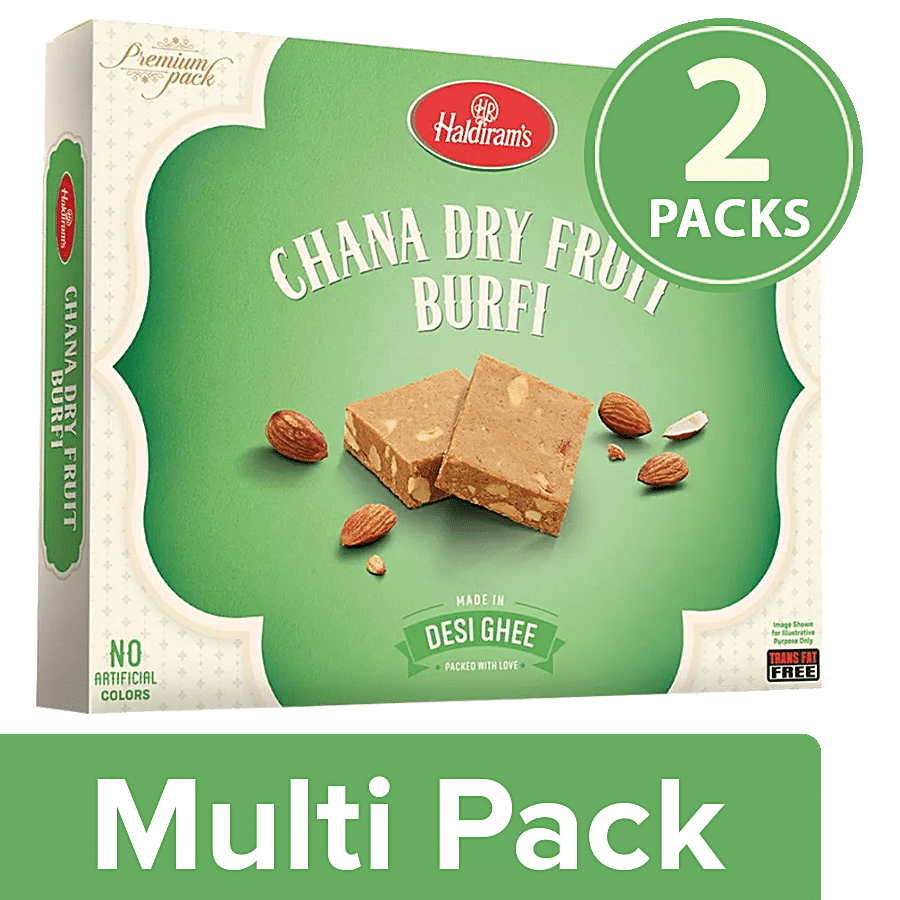 Haldiram  Chana Dry Fruit Burfi