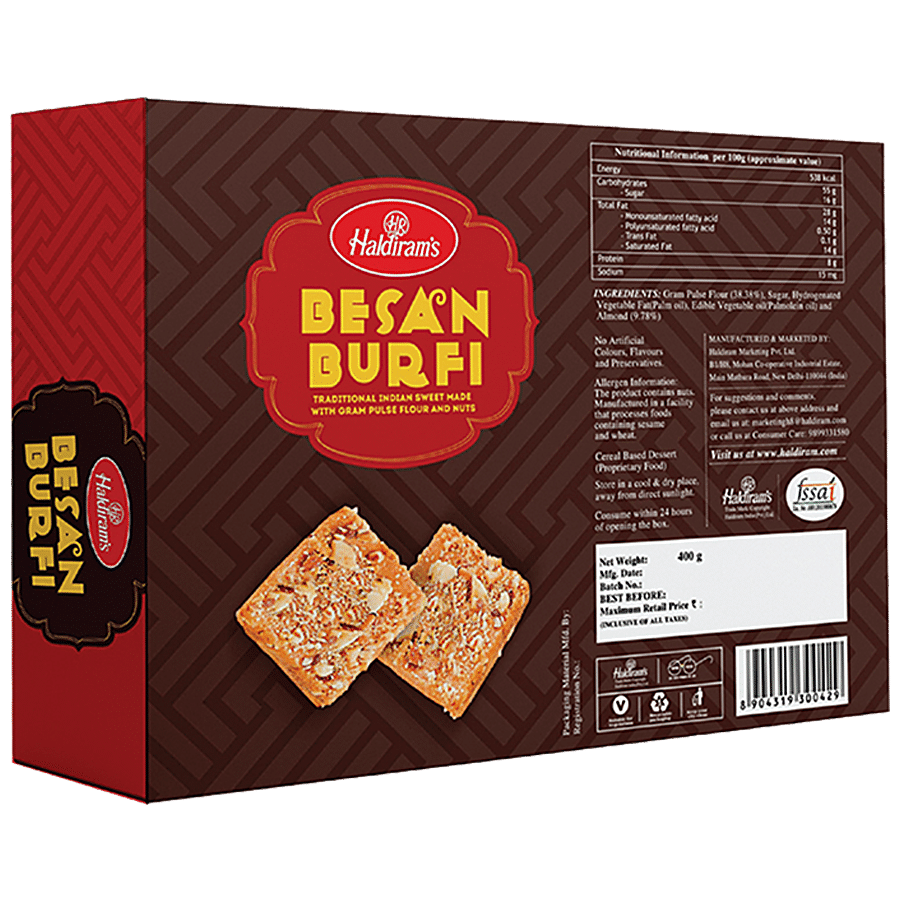 Haldiram's Besan Burfi