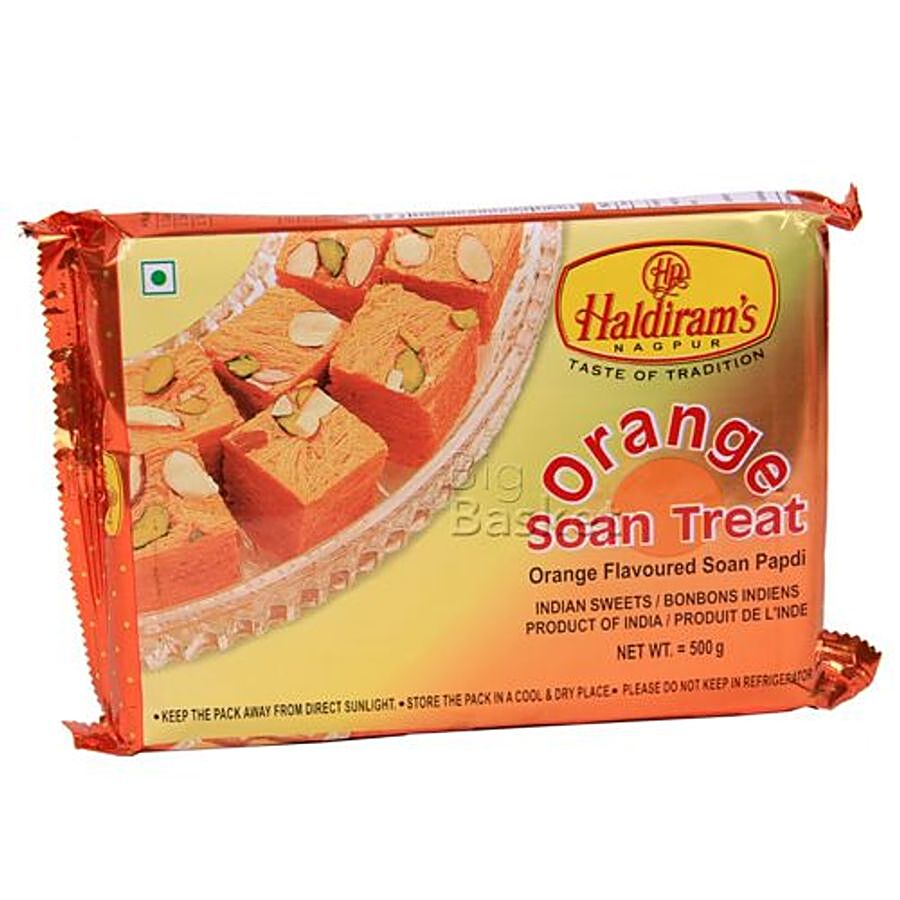 Haldiram's Soan Papdi - Orange