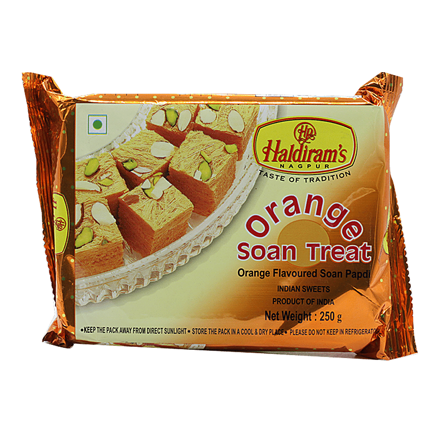 Haldiram's Soan Treat - Orange