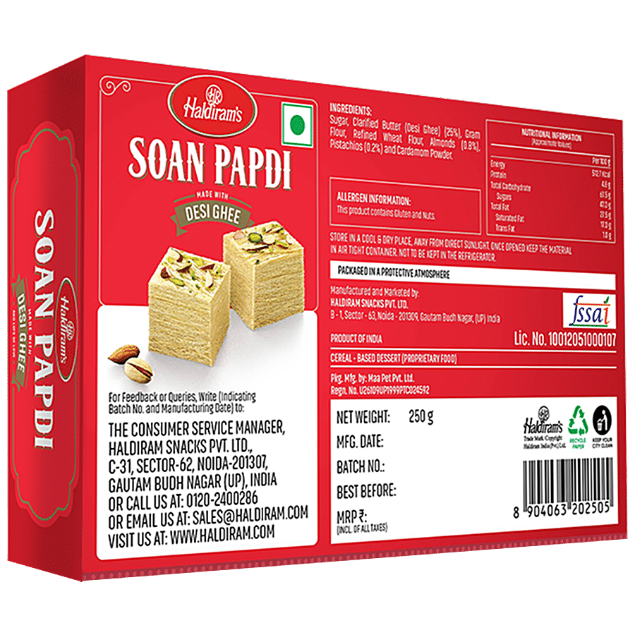 Haldiram's Sweets - Soan Papdi