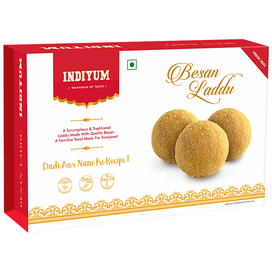 Indiyum Besan Laddu Traditional Sweet