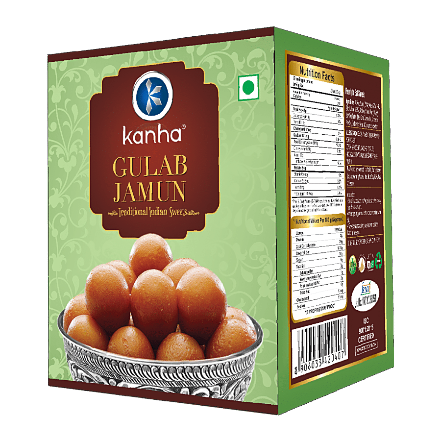 Kanha Gulab Jamun - Rich In Calcium & Vitamin D