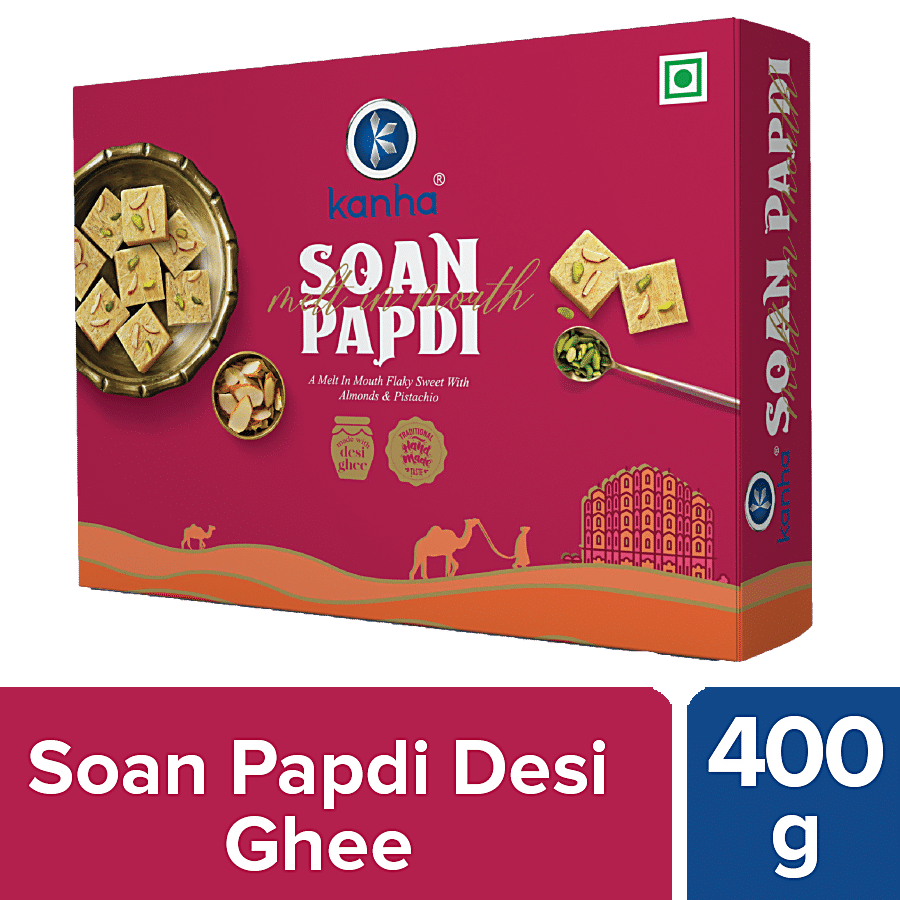 Kanha Soan Papdi - Made With Desi Ghee