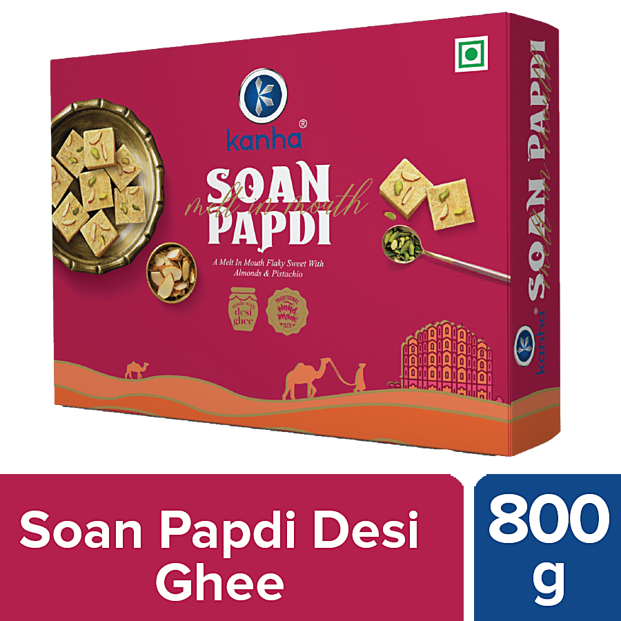 Kanha Soan Papdi - Made With Desi Ghee