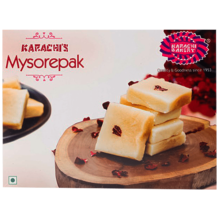 Karachi Bakery  Mysore Pak - Authentic