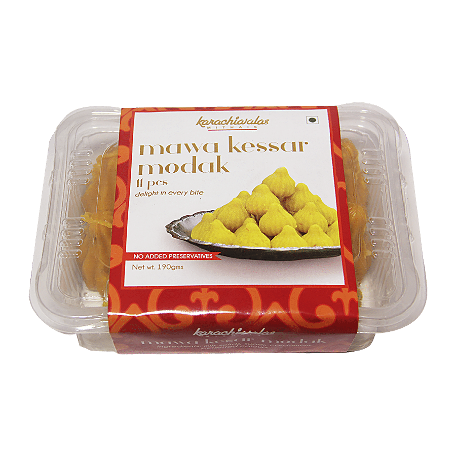 Karachi Sweet Mart Mawa Kesar Modak