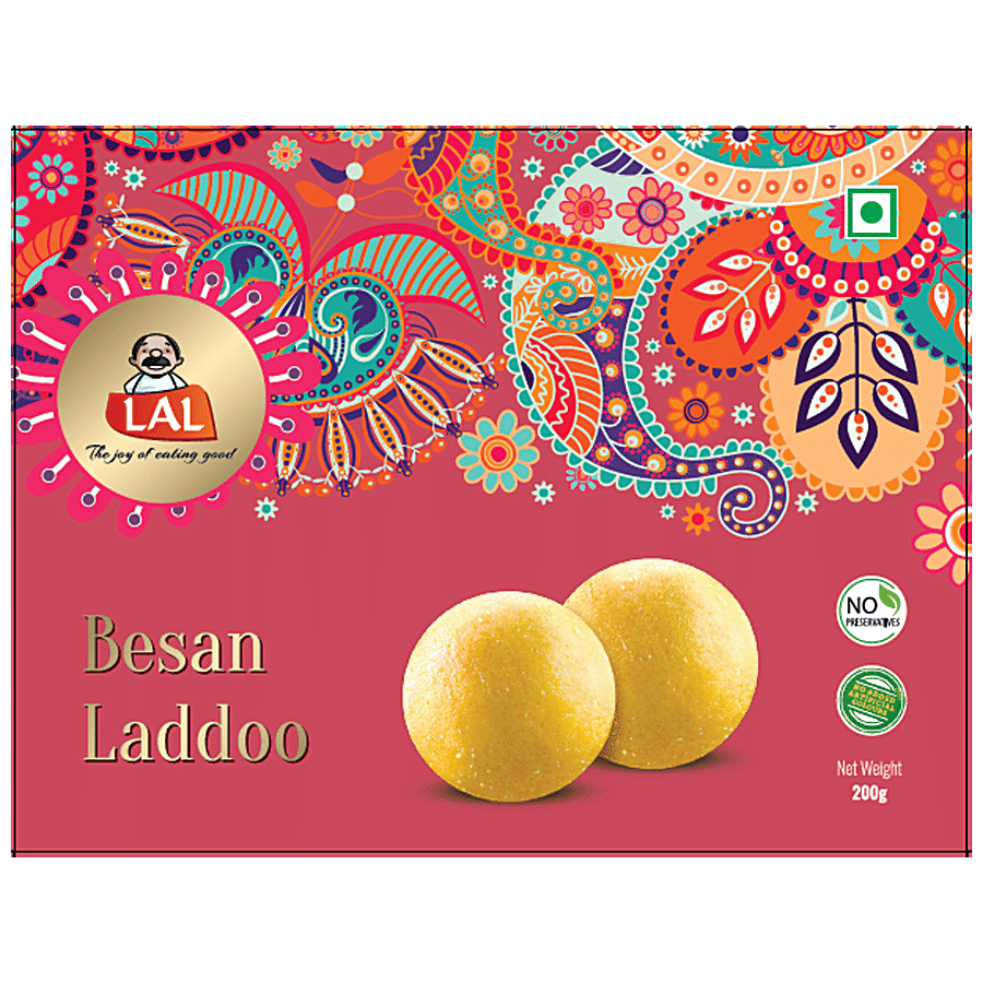 Lal Besan Laddoo